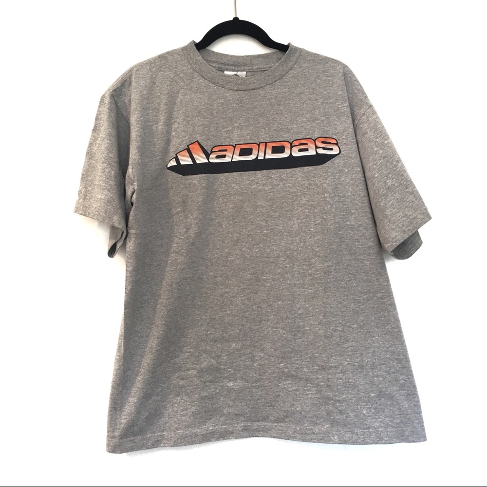 [ADIDAS] 90% Cotton Graphic Logo Tee T-Shirt M